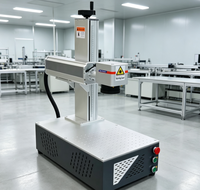 ActionLasers 20W/30W/50W Mesin Pengukir Laser Serat Bench-Top dengan Dukungan CNC USB/ Multi-Format Akurasi Tinggi