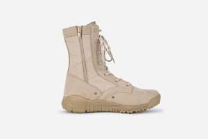 Shero Bruine Fabriek Mode Lederen Tactische Laarzen Voor Heren Halve Laarzen Stijl Met Rubberen Binnenzool Woestijnlaarzen Te Koop - Product Image 5