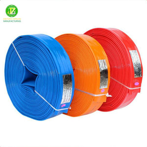 Nouveau chaud sur mesure 2 3 4 5 6 pouces Lay Flat Knife PVC enduit bâche tuyau 100% résistant à l'eau Technique Style uni - Product Image 2