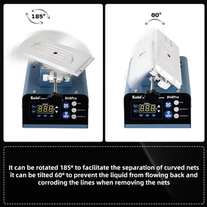 Kaisi 946 Pro Elettrico Rotante a 360° °   Macchina Separatrice LCD OCA con Schermo Touch per <span class=keywords><strong>Samsung</strong></span>, Strumento per Separazione di Display Curvi - Product Image 5