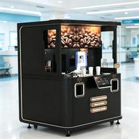 Système de barista robotique collaboratif haute précision Funkyplay, kiosque de vente automatique de café sans personnel, service en libre-service, IA automatique