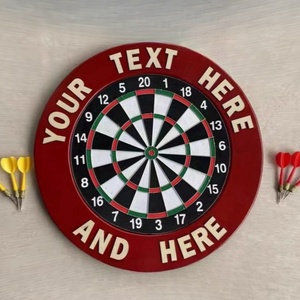 Excellent <span class=keywords><strong>jeu</strong></span> de fléchettes à pointe en acier à poils/sisal Taille réglementaire pour les entreprises et les cadeaux de bienvenue pour les salons professionnels - Product Image 3