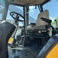 Chargeuse-pelleteuse hydraulique 4x4 d'occasion JCB 3CX pour travaux de construction, agricoles et d'ingénierie