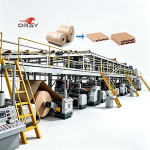 Équipement d'emballage clé en main Oray Electric à double paroi 5 plis AB <span class=keywords><strong>Flute</strong></span> avec épissage automatique, économie d'énergie et roulement facile à utiliser - Product Image 6