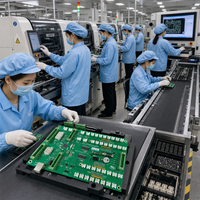 Servizi di Produzione Elettronica OEM, Servizio Chiavi in Mano per Assemblaggio di Schede, Produzione e Assemblaggio di Circuiti Stampati Lifepo4 PCB PCBA