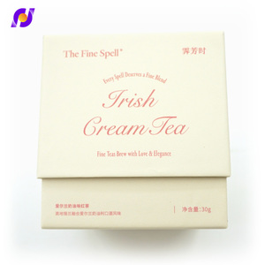 Milk Tea Flip Carton Square se puede personalizar LOGO caja fabricante cajas decorativas