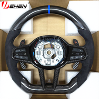 Volant de voiture en fibre de carbone perforé pour Toyota Supra GR A90 A91 MKV MK5 MK4 2020-2025, volant sport racing