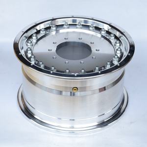 Jastoo锻造合金卡车车轮，<span class=keywords><strong>2</strong></span>件式轮辋，尺寸为20x 10英寸，加工和抛光轮辋，采用特殊珠饰设计 - Product Image 4