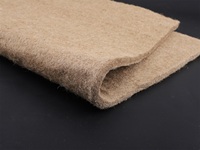 100% médias de culture de chanvre industriel tout naturel rouleau en vrac tapis de culture de plantes de chanvre microvert