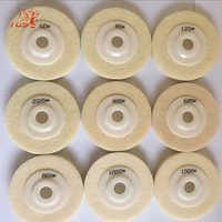 Disque de polissage vertical non tissé TGS en oxyde d'aluminium, support OEM personnalisé, promotion de prix réduit pour l'oxyde d'aluminium