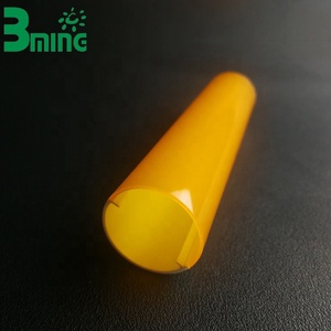 Bming Vỏ Chụp Đèn Nhựa Hai Màu Ép Đùn Theo Yêu Cầu Vỏ PC Đèn Ống LED Cho Ống Led - Product Image 1