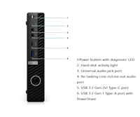 Mini-ordinateur de bureau Barebone Tiny Optiplex 5090 11e génération, propre, sans rayures, grade A, testé et fonctionnel