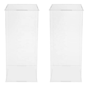 Soporte <span class=keywords><strong>de</strong></span> Flores Separable <span class=keywords><strong>de</strong></span> Acrílico Transparente, Moderno, Duradero y <span class=keywords><strong>de</strong></span> Alta Calidad, Pedestal para Tartas, Decoración para Bodas, Exhibición <span class=keywords><strong>de</strong></span> Ramos, Decoración para Eventos Familiares - Product Image 6