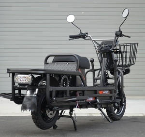 Scooter Eléctrico Negro de Alta Resistencia y Potencia, de Dos Ruedas, Clásico, 1500w, con Frenos de Disco, Capacidad de Carga de 300kg, para Personas y Paquetes, 72V 50Ah - Product Image 2