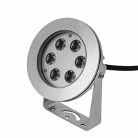 Lumière sous-marine LED à changement de couleur RGB et RGBW étanche IP68, contrôle DMX512, acier inoxydable 316L, projecteur sous-marin LED