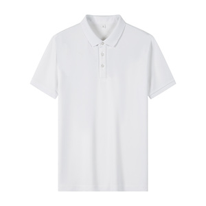 Chemises polo personnalisées pour hommes et femmes, en coton et polyester, couleur unie, manches courtes, séchage rapide, pour le golf, t-shirts décontractés pour adultes - Product Image 2