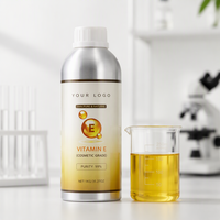 Vitamine E liquide de qualité cosmétique, haute pureté, tocophérol naturel, matière première cosmétique pour les produits de soin de la peau