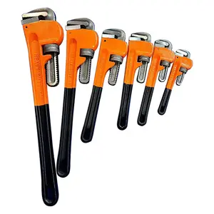 Custom Made Body Heat Treatment Pipe Spanner 36inch Quick Adjustable Precision Heat-treated Pipe Wrench for sale