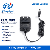 Adaptateur secteur personnalisé, prise US, 5V 12V 24V 1A 2A, alimentation à découpage AC/DC, classe 2, OEM ODM, homologué ETL CE