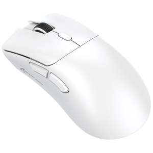 Souris de jeu sans fil Attack Shark R1 PAW3311 12000 DPI, forme ergonomique pour droitier, 59g légère, souris de jeu RGB 3 modes - Product Image 4