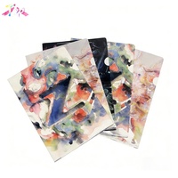 Carpeta de Presentación Transparente en Forma de L, Personalizada con Impresión, para Documentos y Fotos