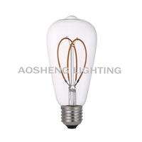 Ampoule à filament LED ST64 Ampoule à rayures LED ST64 Ampoule murale LED ST64