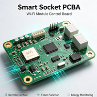 Module Wi-Fi pour prise intelligente V1.0, carte PCBA avec système d'exploitation Tuya, contrôle à distance, minuterie, surveillance de la consommation d'énergie pour maison intelligente
