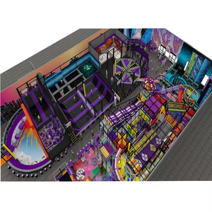 BAIHE Aire de jeux intérieure personnalisable, écologique, durable, en PVC souple, avec toboggans et zones d'escalade pour centres commerciaux, écoles et maisons - Product Image 4