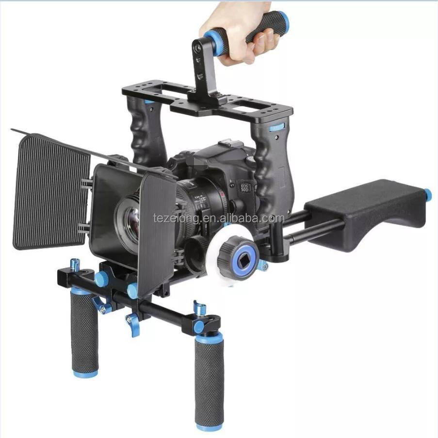 Soporte De Hombro Ligero para DSLR y Videocámaras | Resto De Hombro Con