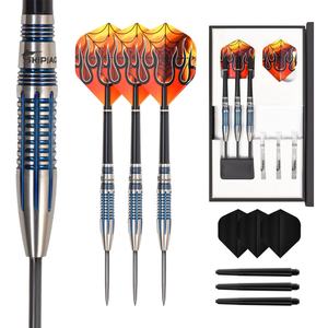 Dardos de Tungsteno Japoneses Duraderos de Moda, Juego de Dardos de Acero Delgado con Punta de Dardos, Dardos con Agarre Pixel para Desafíos en Clubes Nocturnos - Product Image 1