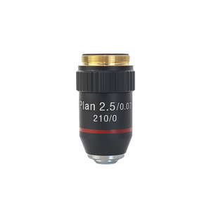 Objectif métallographique biocompatible à correction plan-finie, revêtement antireflet, personnalisable OEM, 245 mm, Conjugate - Product Image 5