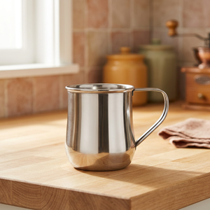แก้วน้ำสแตนเลสมีหูจับเดี่ยว - Product Image 3