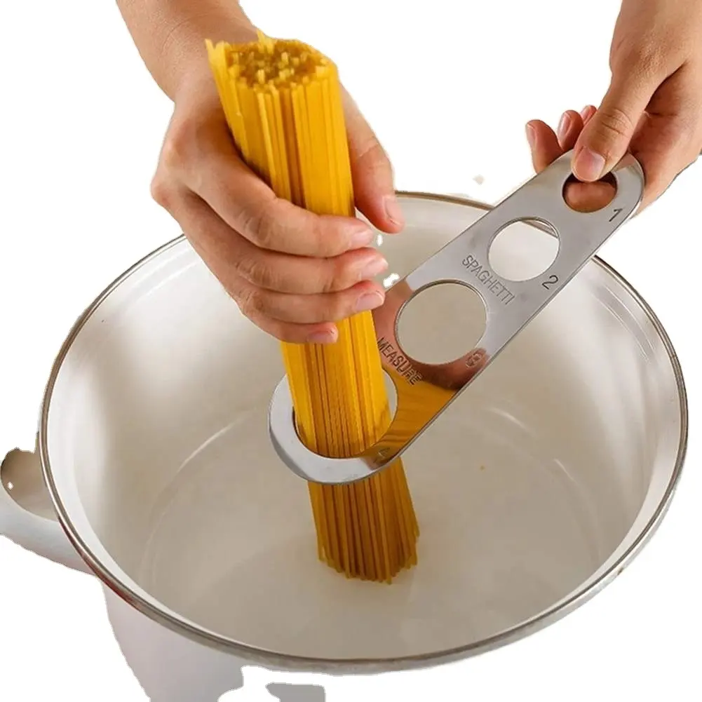 Araçları ev mutfak aletleri 4 Feets ölçüm cetveli paslanmaz çelik makarna makarna spagetti batı restoran ölçer