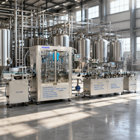 Machine de remplissage automatique de liquides HUAJIETEC pour détergent en bouteille, machine de remplissage de liquides pour lavage de voitures, machine de remplissage linéaire automatique de liquides
