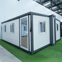 Maison préfabriquée extensible F700, aménagement extérieur personnalisé, installation rapide, maison modulaire pour bureau, stockage, petite résidence