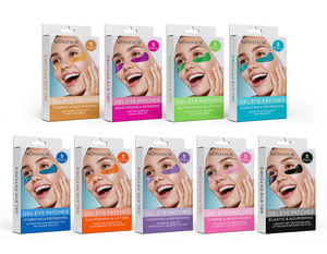 MOND'SUB Patch hydrogel personnalisé <span class=keywords><strong>anti</strong></span>-rides pour les <span class=keywords><strong>cernes</strong></span>, coussinets pour les yeux en gel de collagène, masque pour les yeux en or 24 carats, vente en gros - Product Image 3