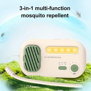 Répulsif Moustiques Multifonctionnel USB à Ondes Lumineuses Électriques, Éclairage Extérieur, Batterie Externe d'Urgence - Product Image 2