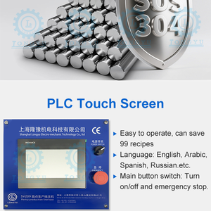 Ly Hiệp Thông tự động Burger Máy làm bánh mì dễ dàng để hoạt động bánh <span class=keywords><strong>hamburger</strong></span> dây chuyền sản xuất cho nhà máy - Product Image 4