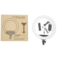 Éclairage Photo Anneau Lumineux KY-BK416 GRB 18 Pouces pour Vidéo YouTube TikTok et Photographie, Lampe Télécommandée