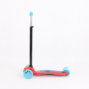 Trottinette pour enfants, roues clignotantes réglables en hauteur, 3 roues pliables, pour enfants de 3, 6, 7, 14 ans - Product Image 1