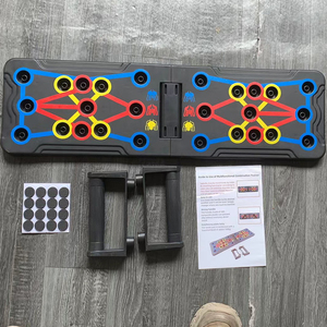 Katlanabilir egzersiz ekipmanları pratik itme kurulu basın-up panoları renk kutusu ile ev Fitness için - Product Image 6