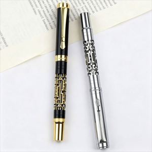 Hot Selling High Quality Gold Silver Metal 0.5mm Ballpoint <b>Pen</b> Custom Logo <b>Multi</b>-<b>color</b> Ink Corporate Gifts Novelty Custom Brand - Product Image 1