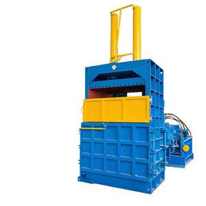 เครื่องอัดไฮดรอลิกอัตโนมัติอุตสาหกรรมแบบหลายฟังก์ชันแนวตั้ง ความปลอดภัยสูง สำหรับรีไซเคิลเศษโลหะ กระดาษ พลาสติก และกระป๋อง - Product Image 1