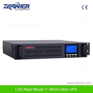 1Kva 800W 2kva1600w 3kva 2400W 220V en línea 19 'montaje en rack Ups batería de respaldo fuente de alimentación LCD fuentes de alimentación ininterrumpida Ups - Product Image 3