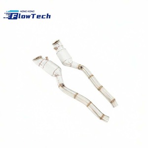 Tubería de Escape de Alto Flujo de Acero Inoxidable con Protector Térmico para Ferrari F12 6.3L V12 Performance - Product Image 4