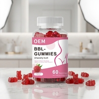 Formule avancée enrichie en choline et acide pantothénique, multivitamines pour femmes, soutien naturel du corps, gommes BBL