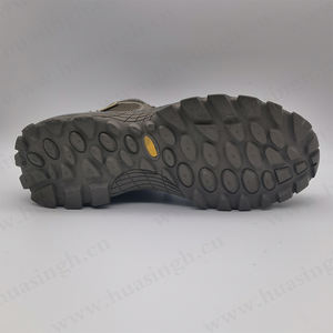 CXT,6 inç anti-şok PU + kauçuk taban kahverengi taktik çizmeler yumuşak tam tahıl deri yürüyüş botları çekme döngüler ile HSM129 - Product Image 3