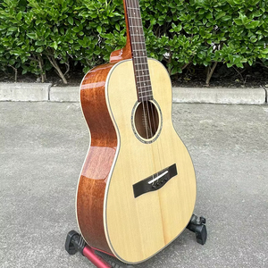 Brand New Developed Hot Selling All Solid Spruce <b>Top</b> Mahogany Guitar Steel <b>String</b> 4 <b>String</b> Acoustic Guitar - Product Image 1