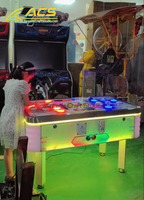 Jeu de combat rapide à deux joueurs ACS Speedy Tap Challenge Whack-a-Mole, machine à griffes à bouton lumineux LED à monnayeur, impression numérique