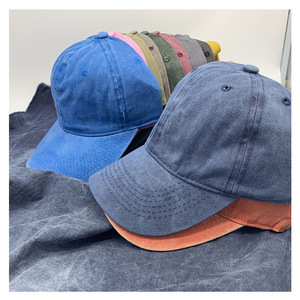 100% <span class=keywords><strong>cotton</strong></span> tùy chỉnh Mũ bóng chày rửa mềm hàng đầu cổ điển đau khổ CHA Mũ nóng tùy chỉnh in logo 6 Bảng cấu trúc - Product Image 3
